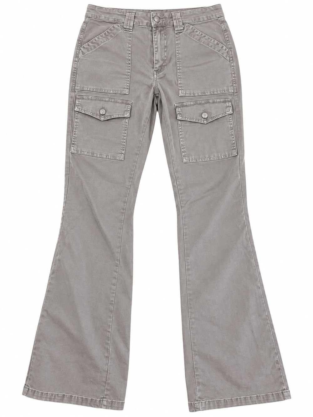 BDG Brigid Canvas Ultra Low-Rise
Bootcut Utility Pants